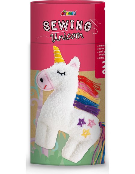 HMHB Avenir Sewing Doll-Unicorn - ΠΟΛΥΧΡΩΜΟ