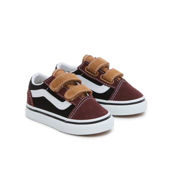 Βρεφικά Παπούτσια Vans Td Old Skool για Αγόρια True Brown - ΚΑΦΕ