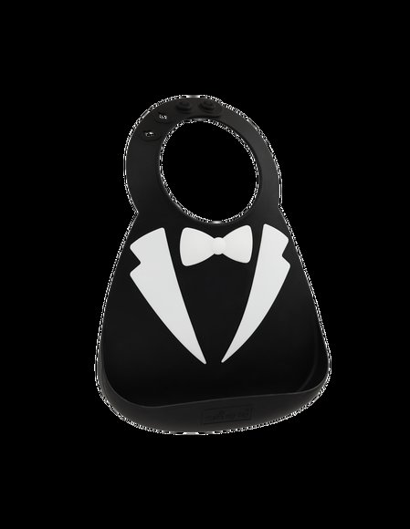 Βρεφική Σαλιάρα Make my Day για Αγόρια - Black/White Tux - ΜΑΥΡΟ φωτογραφία