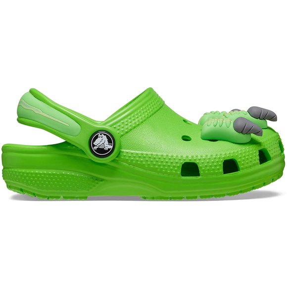 Crocs Crocband Βρεφικά Σαμπό I am Dinosaur - ΠΡΑΣΙΝΟ