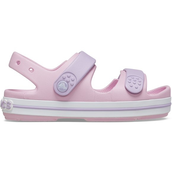 Crocs Crocband Βρεφικά Σανδάλια για Κορίτσια Pink - ΡΟΖ