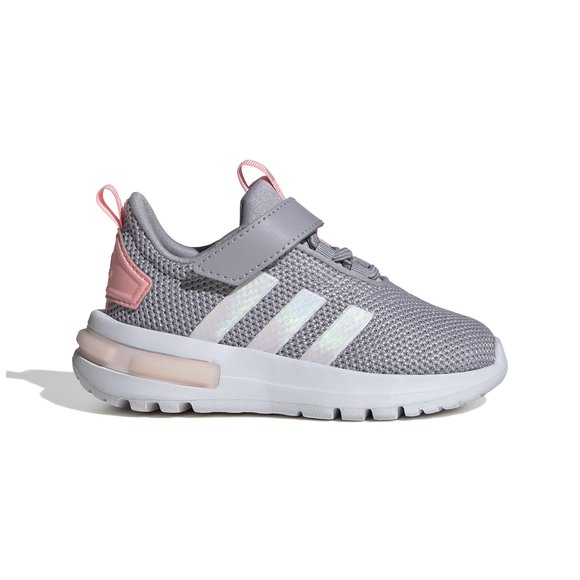 Βρεφικά Παπούτσια Adidas Racer για Κορίτσια Grey (Μεγέθη 19-27) - ΜΑΥΡΟ φωτογραφία