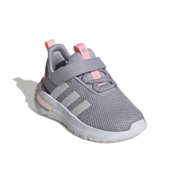 Βρεφικά Παπούτσια Adidas Racer για Κορίτσια Grey (Μεγέθη 19-27) - ΜΑΥΡΟ φωτογραφία