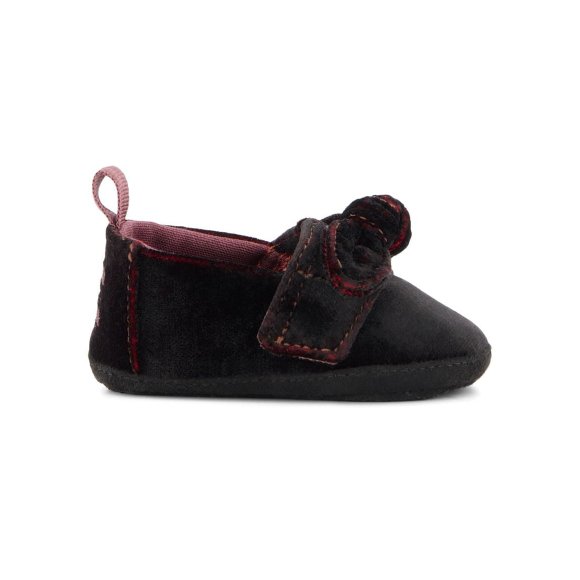 TOMS Βρεφικά Παπούτσια Toms για Κορίτσια Dark Burgundy Velvet (Μεγέθη 17,5-18,5) - ΚΟΚΚΙΝΟ