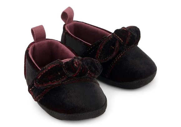 Βρεφικά Παπούτσια Toms για Κορίτσια Dark Burgundy Velvet (Μεγέθη 17,5-18,5) - ΚΟΚΚΙΝΟ φωτογραφία