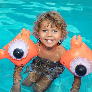 SUNNYLIFE Παιδικά Μπρατσάκια Sonny the Sea Creature Neon Orange